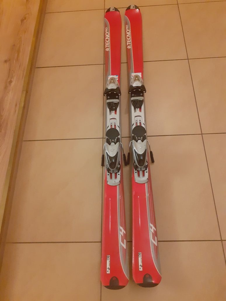 Narty zjazdowe Techno Pro C4 150cm