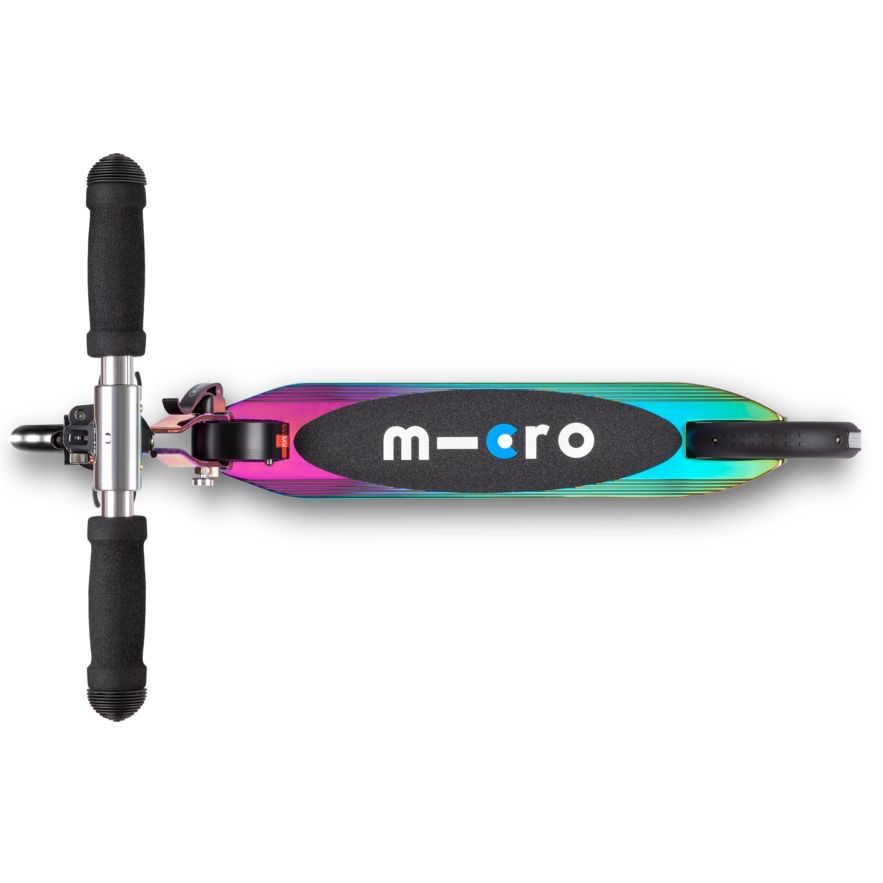 Дитячий самокат MICRO Sprite LED Неохром SA0237