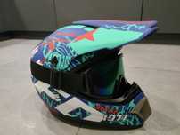 Kask motocyklowy cross enduro atv quad nowy jak UFO ORZ rozmiar M