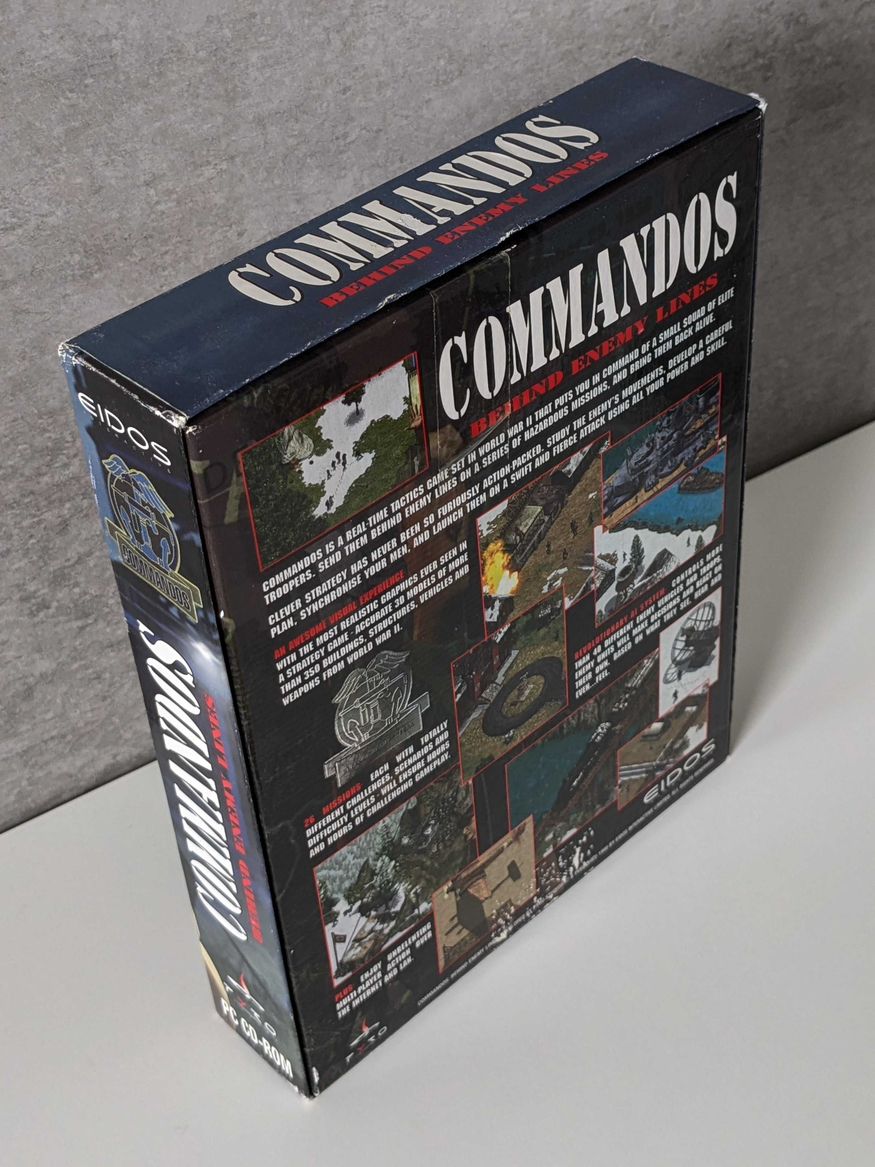 Gra Commandos: Behind Enemy Lines Big Box PC CD ENG z 1998 r.