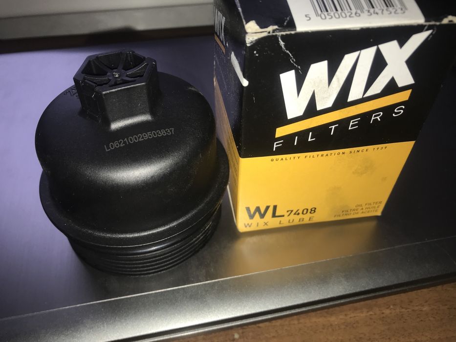 Фільтр масляний та кришка opel combo c