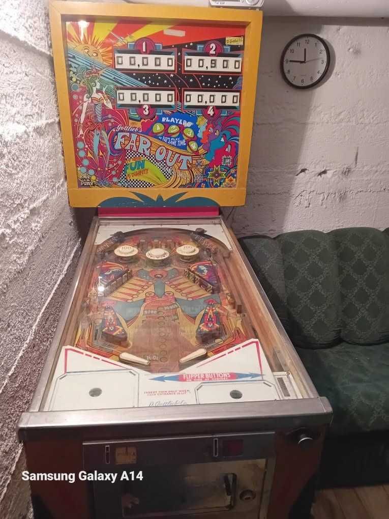 Automat do gry - bilard elektroniczny Flipper Pinball Machine Far Out