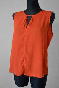 pomarańczowa bluzka elegancka na okazję Stockh LM