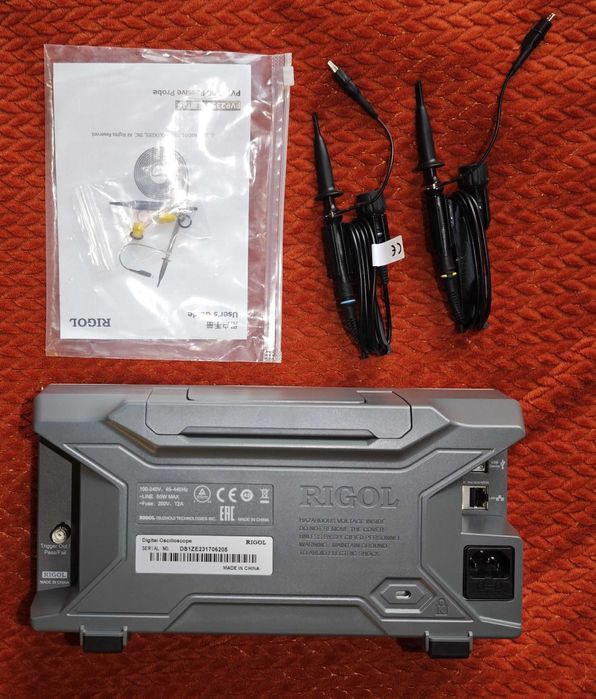 Oscyloskop RIGOL DS1202Z-E 200MHz 1Gsa/s