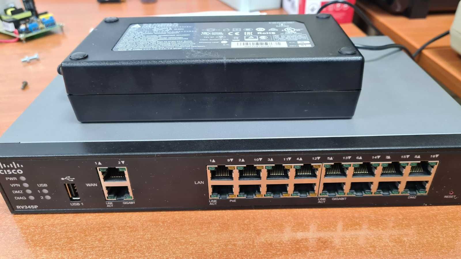 маршрутизатор (роутер) Cisco RV-345P