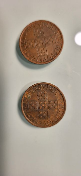 Moedas 50 centavos 1978 e 1974