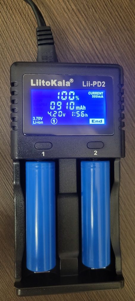 Uniwersalna ładowarka akumulatorów LiitoKala