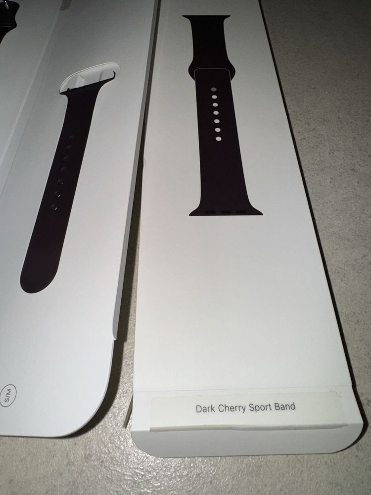 Apple Watch sport band bransoletka sportowa dark cherry 42-49mm