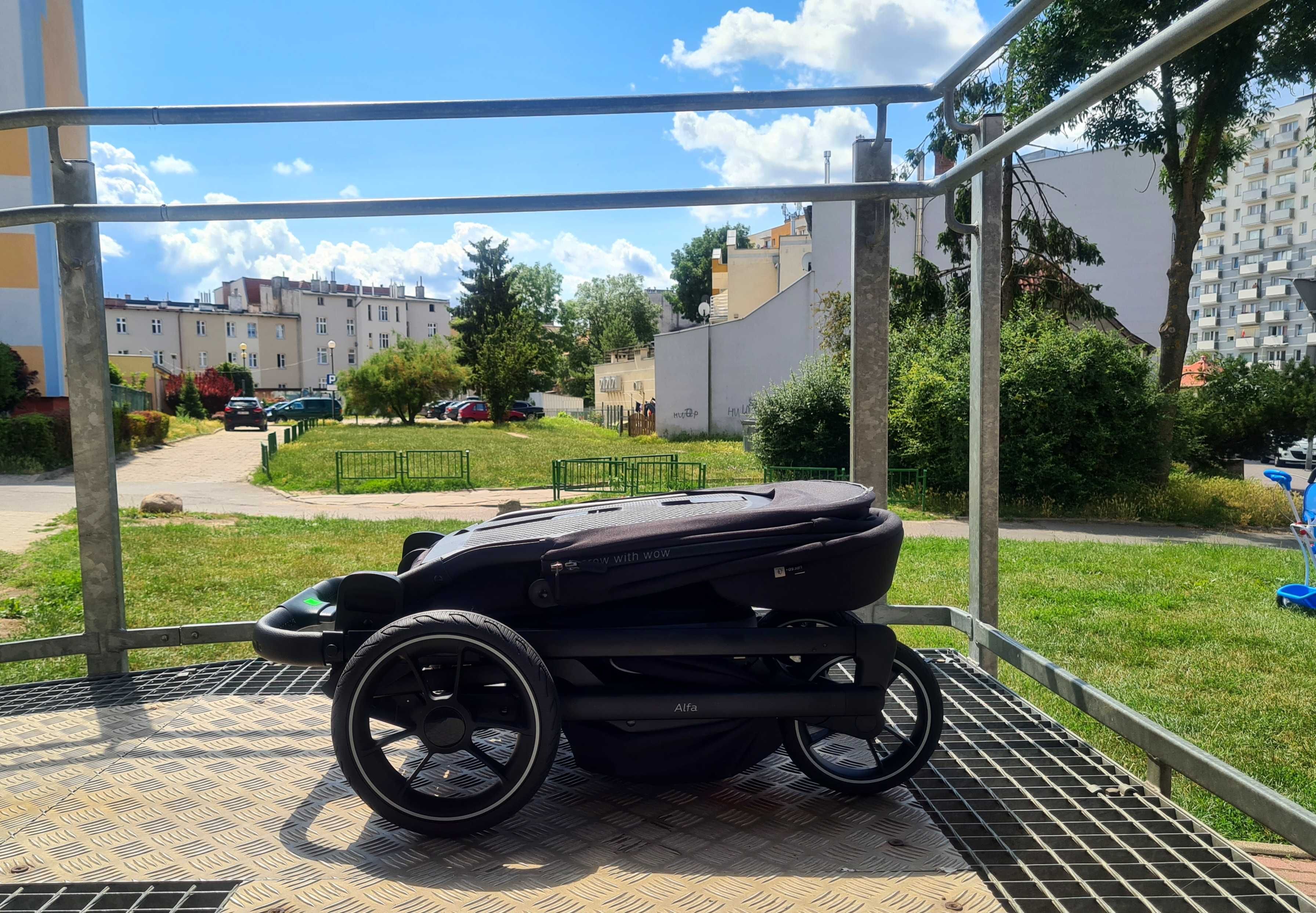 Spacerówka Carrello Alfa przód - tył , obrotowa !!Nowa !! Sklep