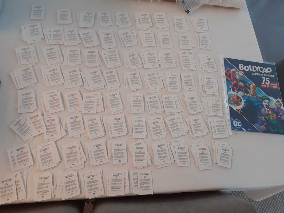 Bollycao DC Comics - Todos os Cromos e Caderneta para Venda