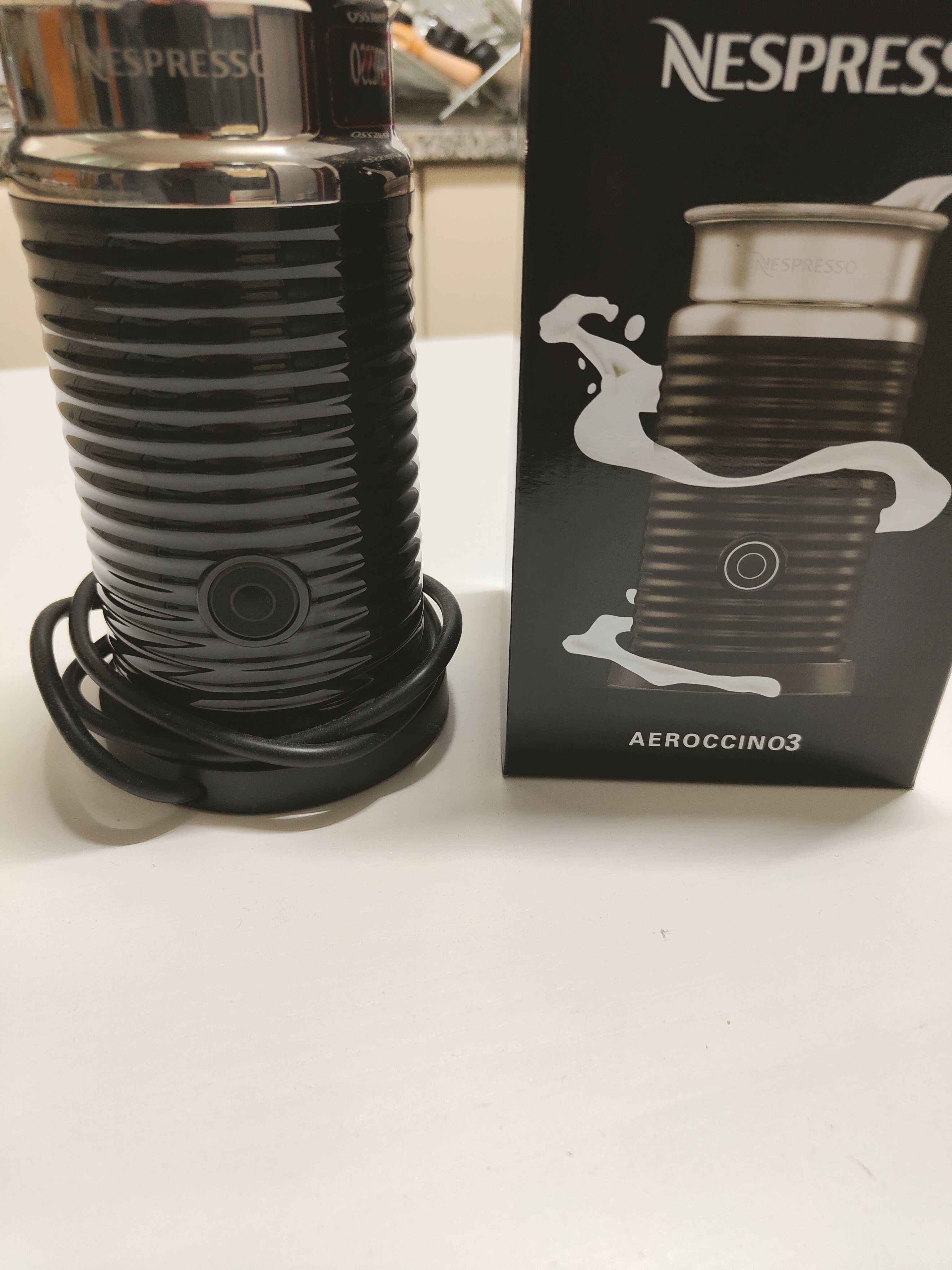 Aeroccino Black 3 Nespresso - Novo em caixa