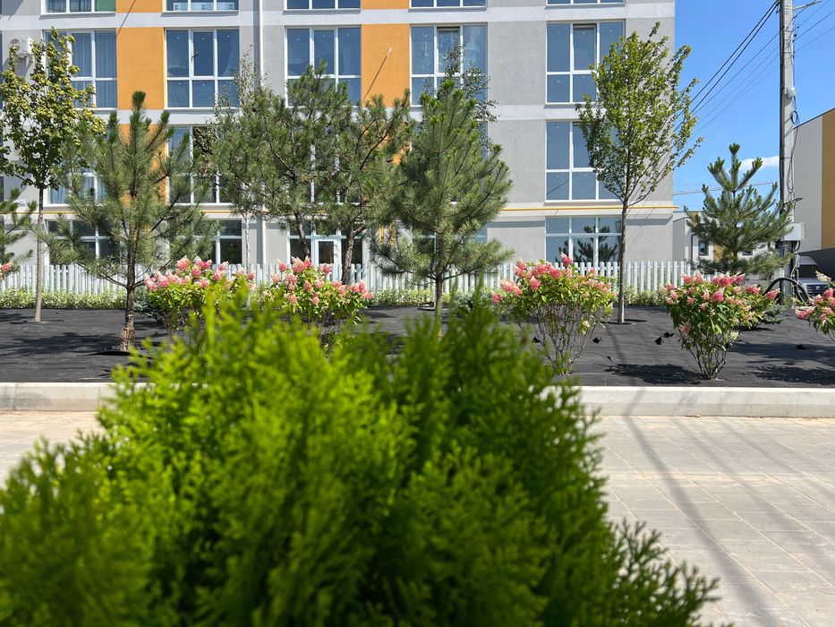 2-кімнатна квартира 47,5 м²  — з кухнею-вітальнею 19 м²