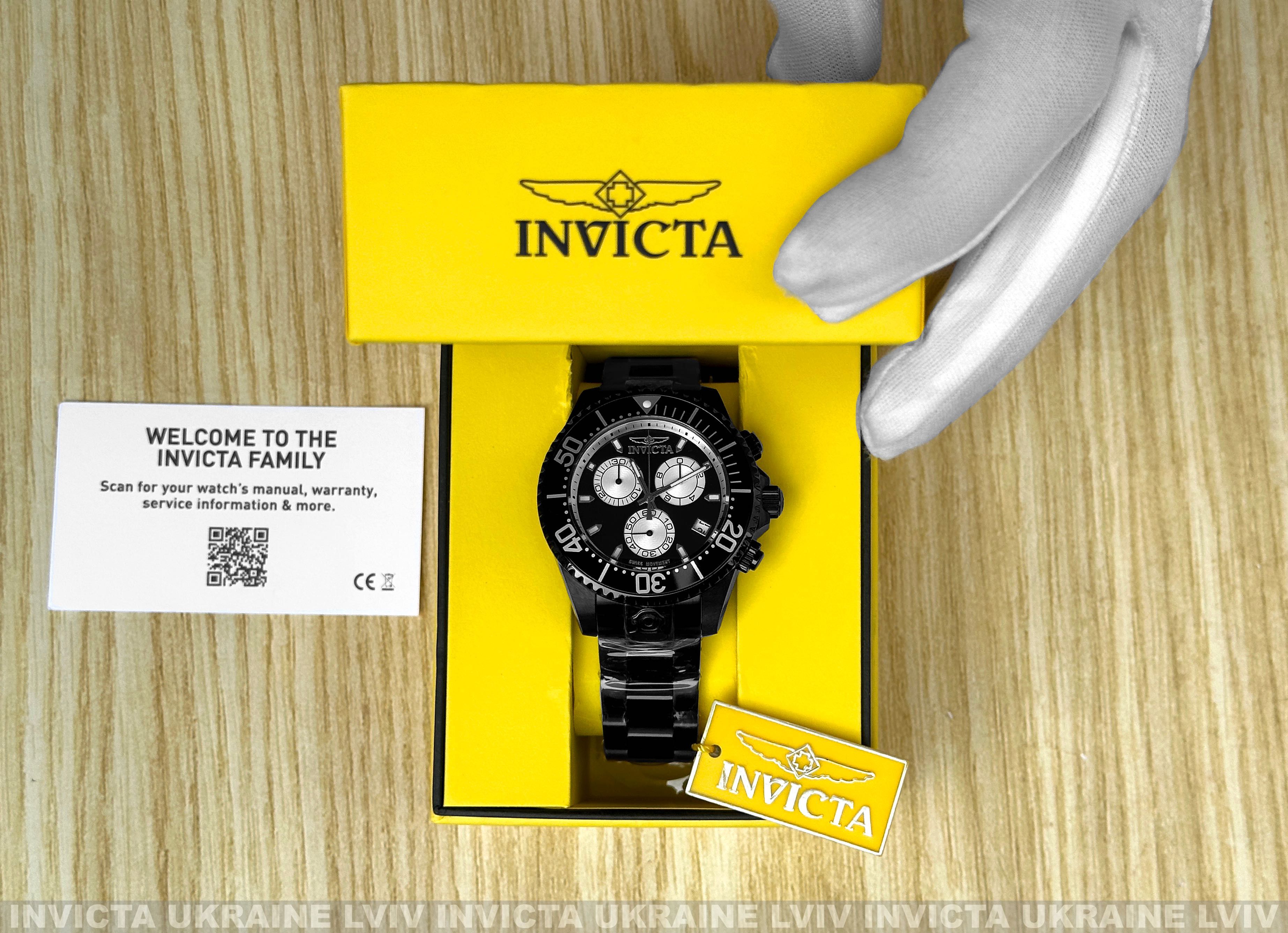 Мужские часы Invicta 26852 GRAND DIVER 47 mm Chronograph ETA Swiss