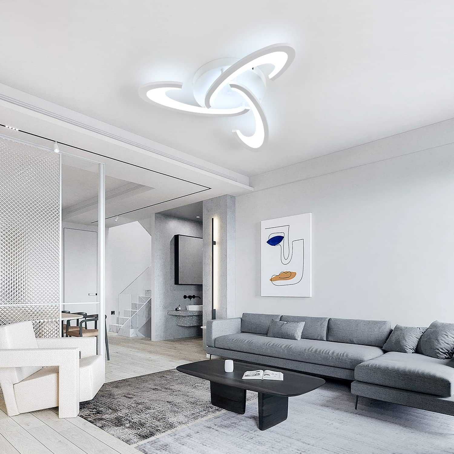 Comely Lampa sufitowa LED 30W z pilotem
