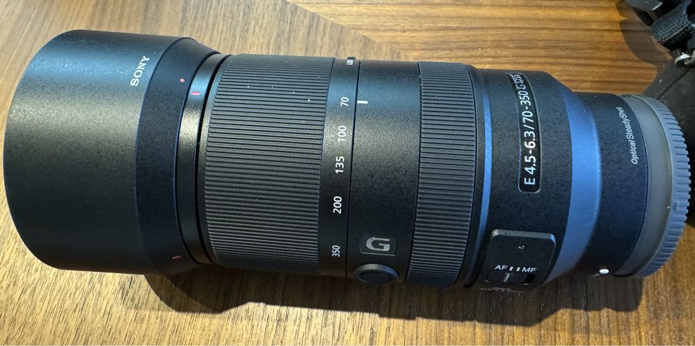 Objetiva Sony E 70-350 mm F4.5/6.3 G OSS
