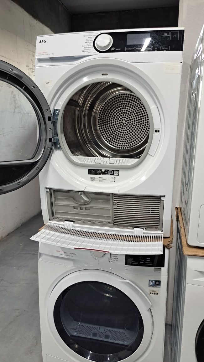 Сушильна машина з тепловим насосом AEG 8000Serie останнє покоління