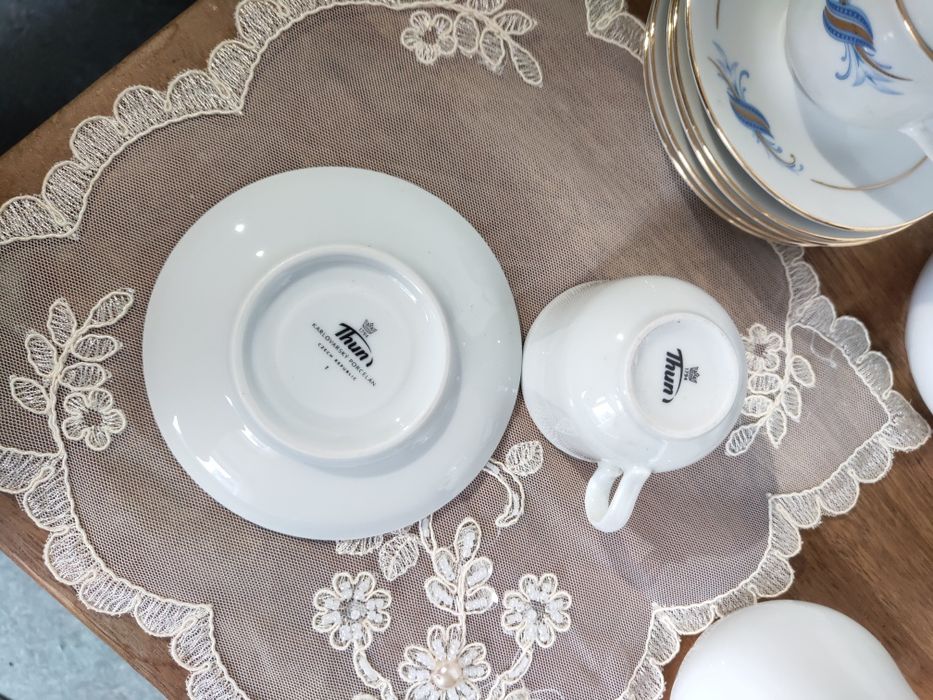 Кафейний сервиз Thun Karlovarský porcelán Чехія