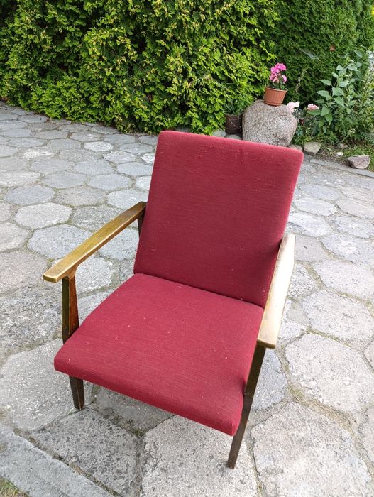 Fotel PRL loft vintage