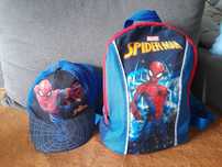 Plecak i czapka Spiderman