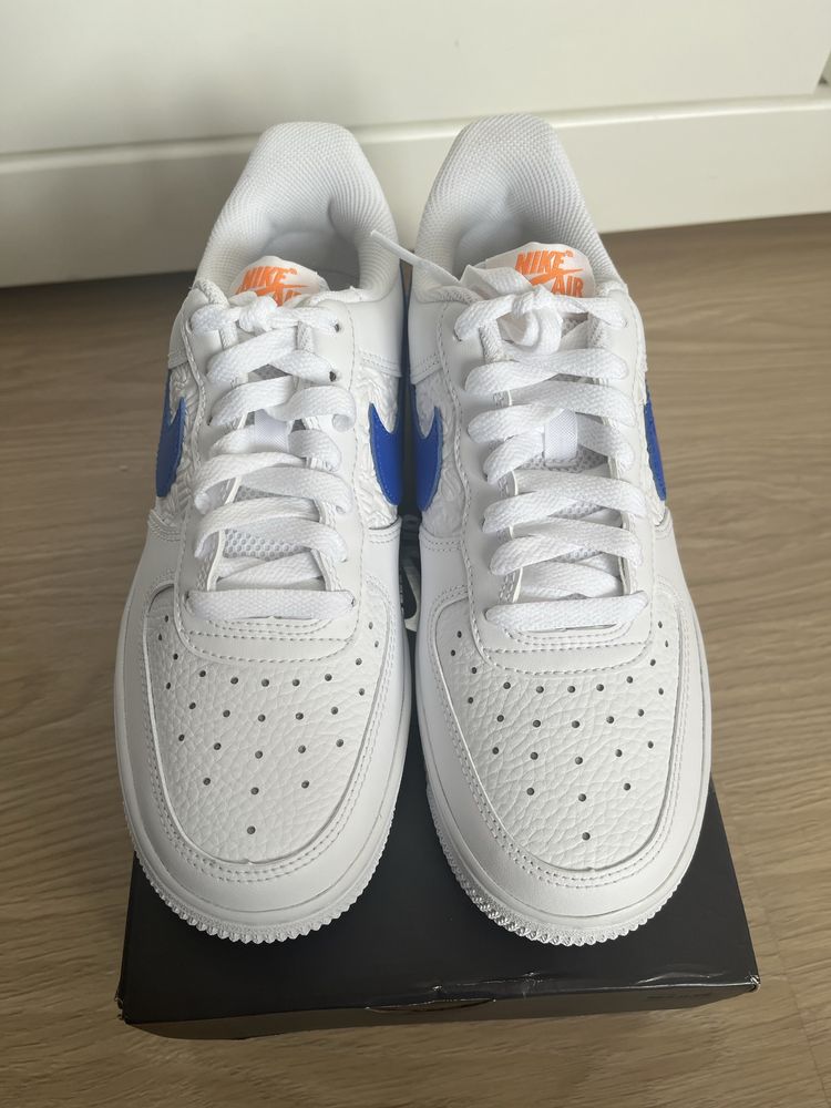 Nike air force 1 white blue