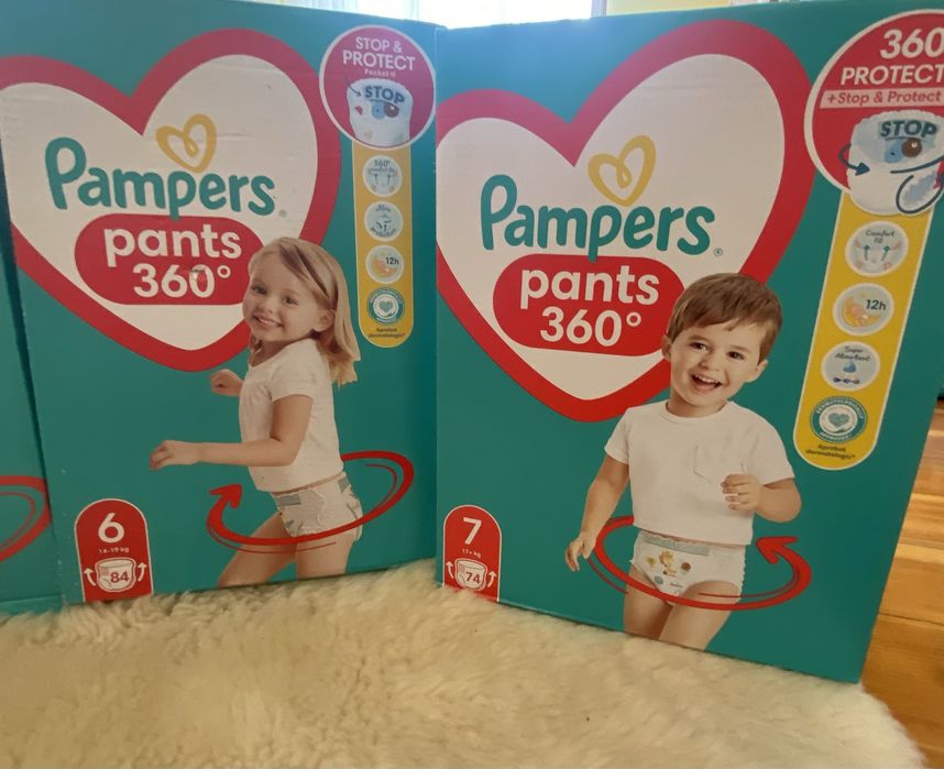 Підгузники трусики Pampers Pants 4,5,6,7