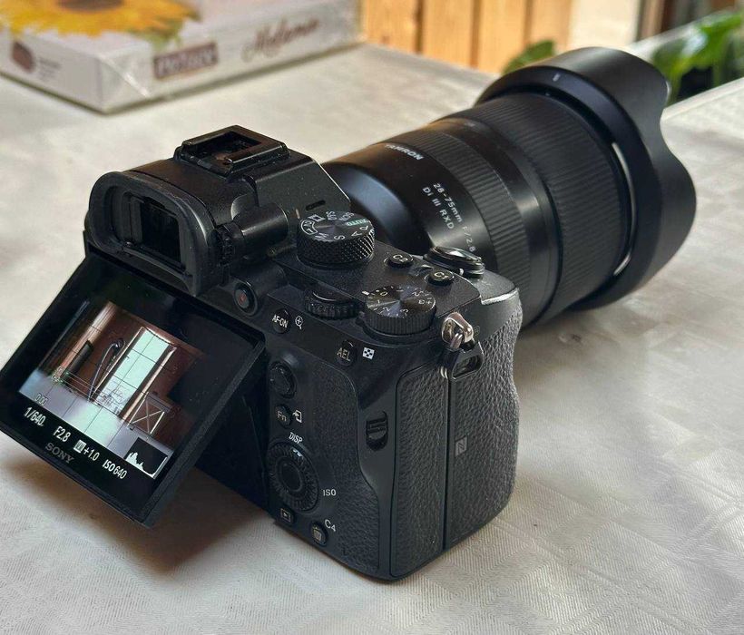 Sony alpha 7iii +Обьективы Tamron 28-75 2.8+ Sony 50mm 1.8+клетка