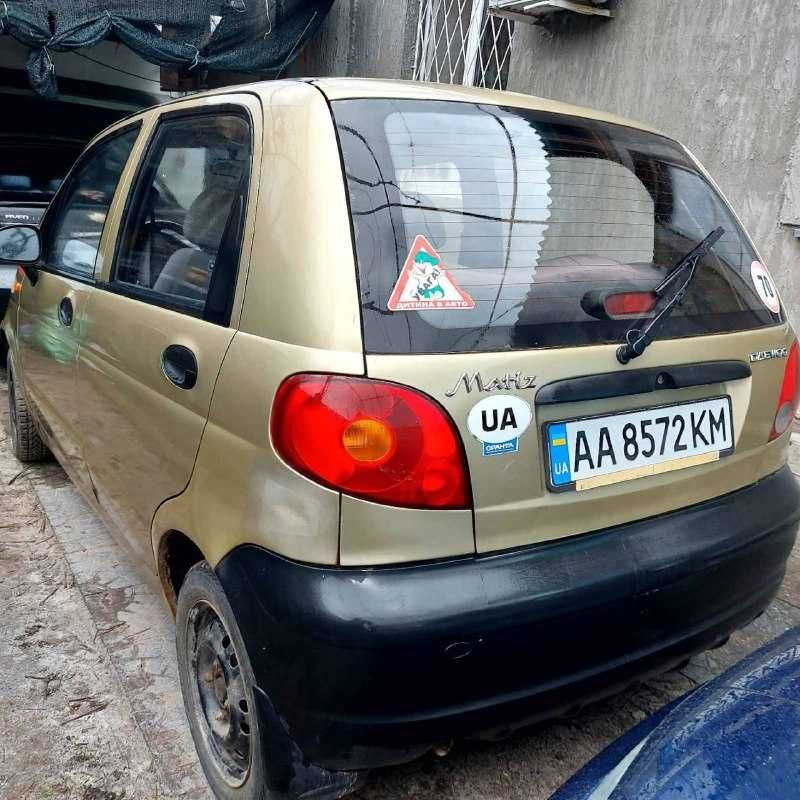 Автомобіль Daewoo matiz