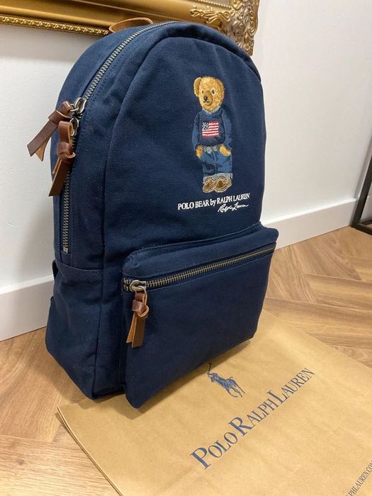 Polo Ralph Lauren plecak szkolny misiem