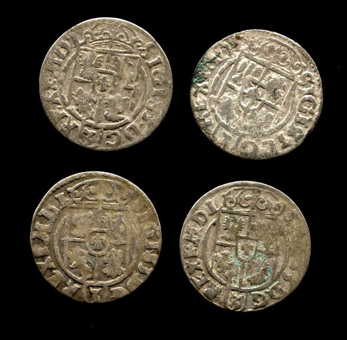 Zygmunt III Waza - cztery półtoraki