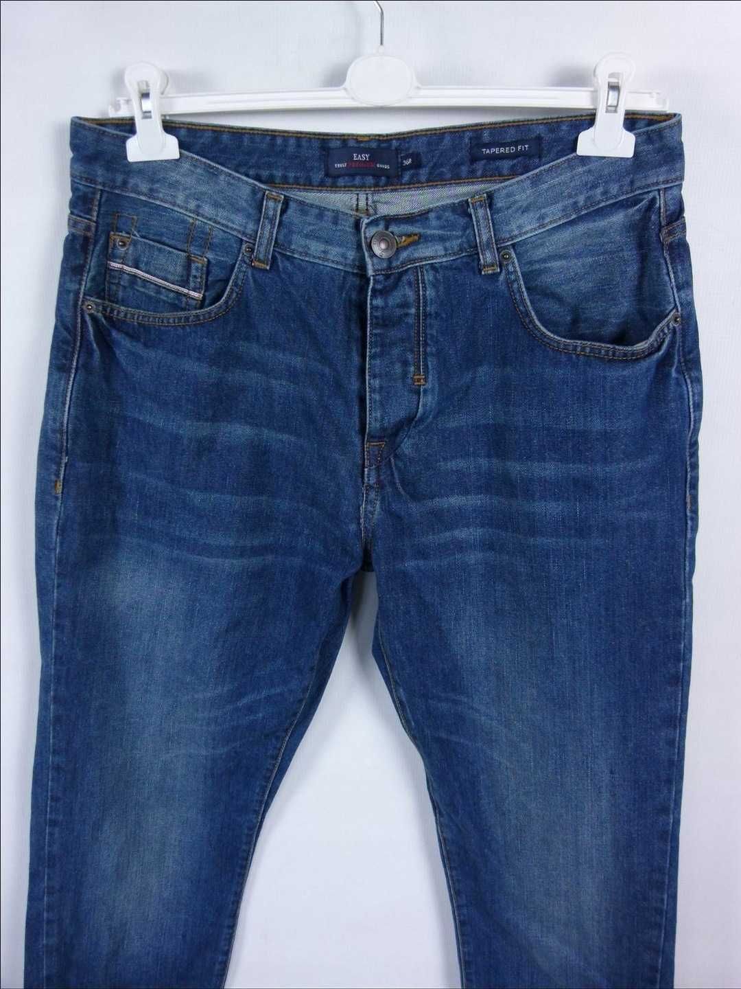 EASY męskie spodnie jeans Tapered Fit / 36R