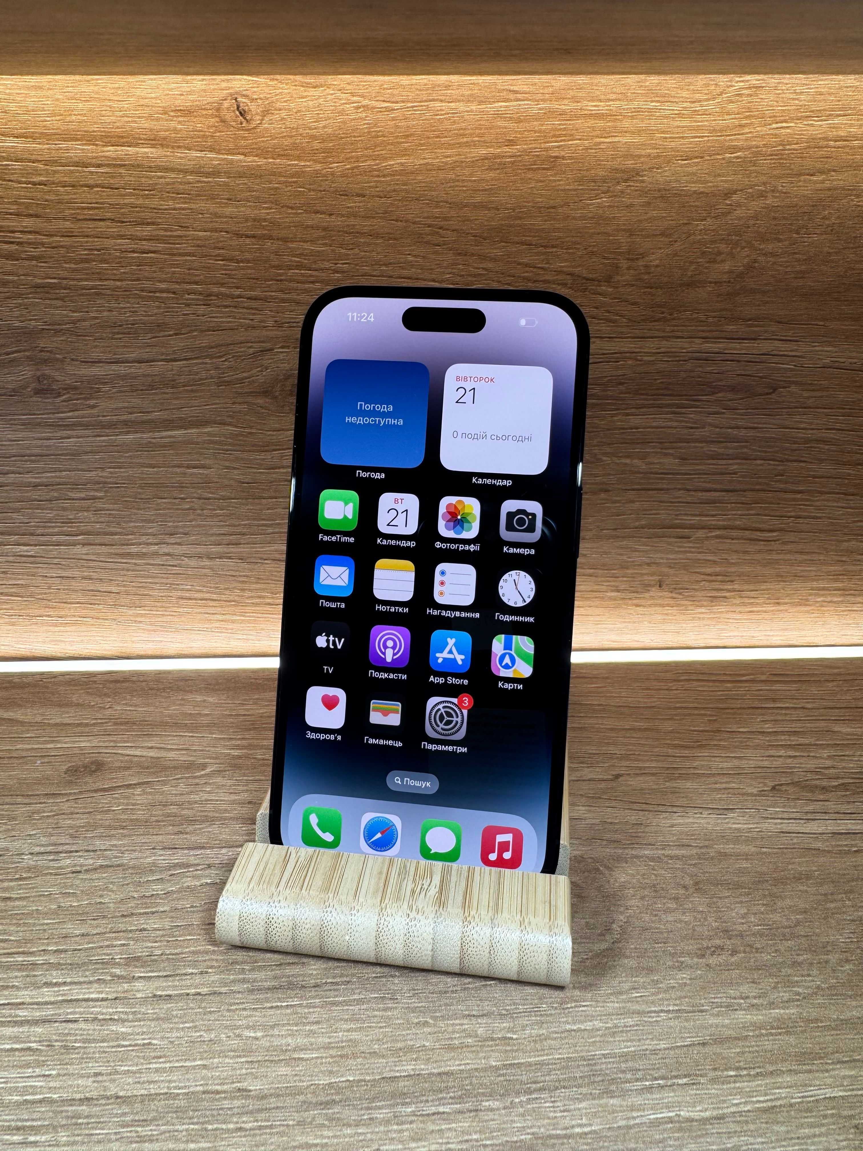 iPhone 14 Pro 128 Black!!! З США!!! АКБ: 90%!! №: 9890!!! Неверлок!!!