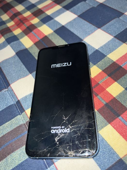 Meizu telemovel ecra rachado