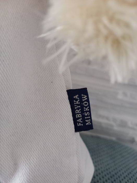 Pluszowy Miś z Fabryki Miśków maskotka pluszak ok.33 cm Vintage