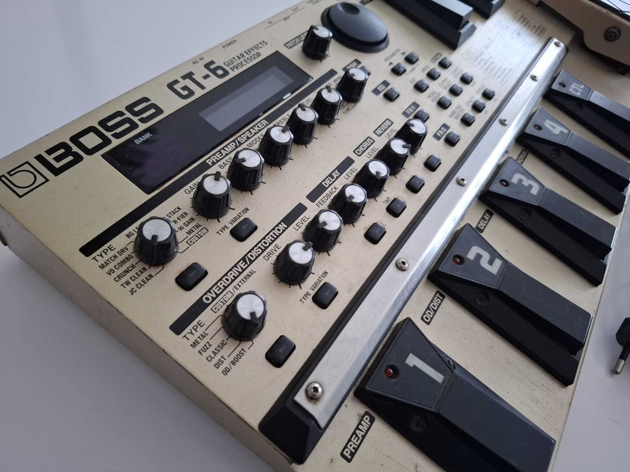 Processador Guitar Effects Boss GT-6