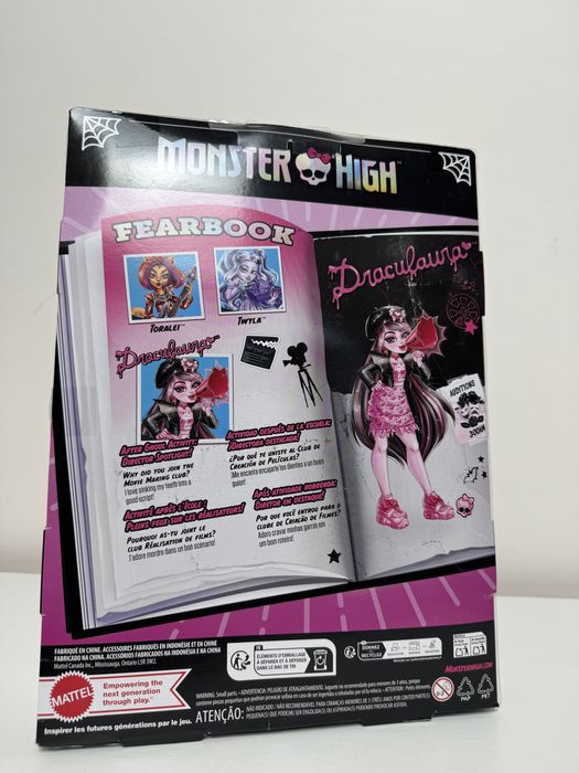 Дракулаура Монстер Хай Monster High Fearbook Draculaura Книга Страхів