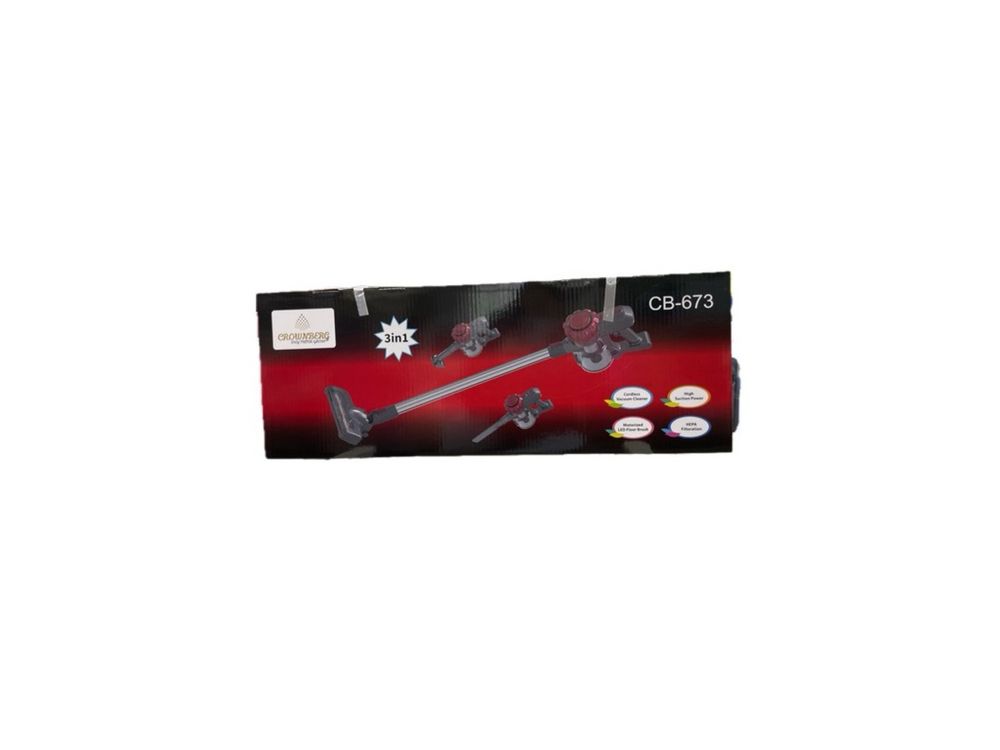 Акумуляторний ручний пилосос Crownberg 3в1 CB-673 2500Вт 0,6 л