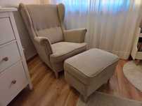 Vendo Poltrona + Repousa Pés STRANDMON IKEA