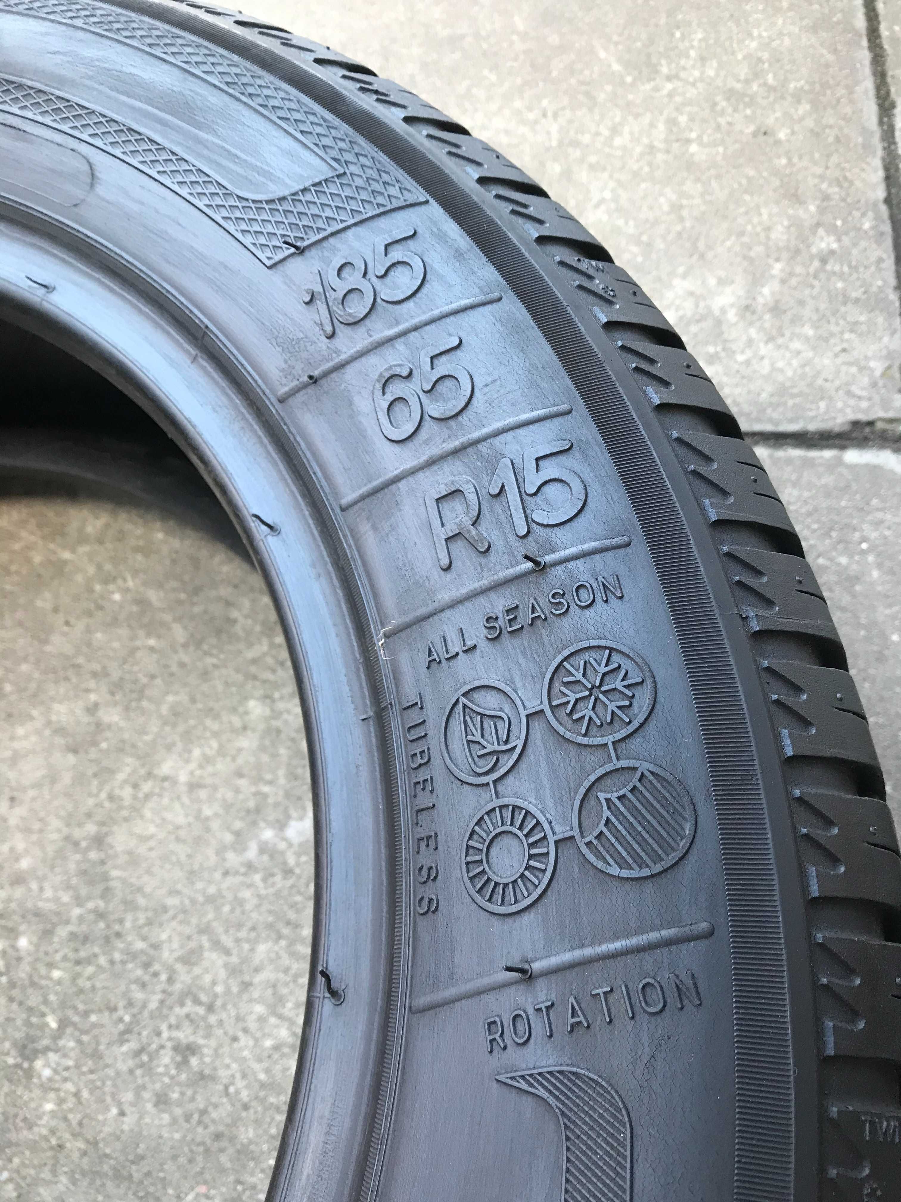 Opony całoroczne 185/65/15 185/65R15 88T Kleber Quadraxer 2szt Ładne