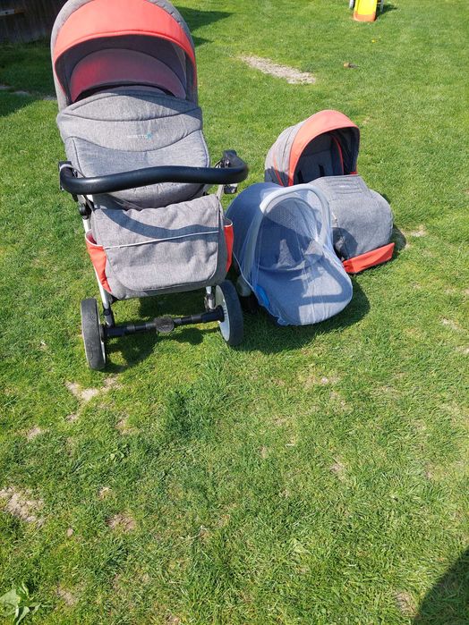 Wózek Bebetto Vulcano 3w1 plus akcesoria