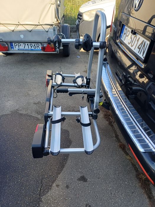 Bagażnik rowerowy na hak idealny dla rowerów elektrycznych