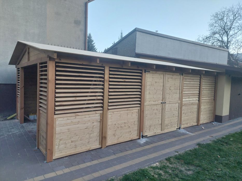 Taras drewniany zadaszenie tarasu