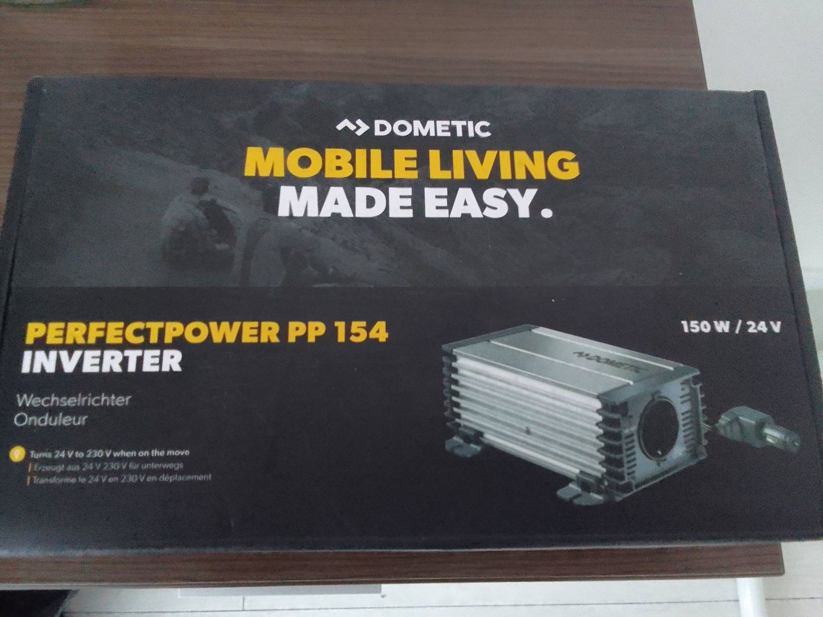Inwerter Dometic PerfectPower PP 154
Przetwornica, 150 W, 24 V