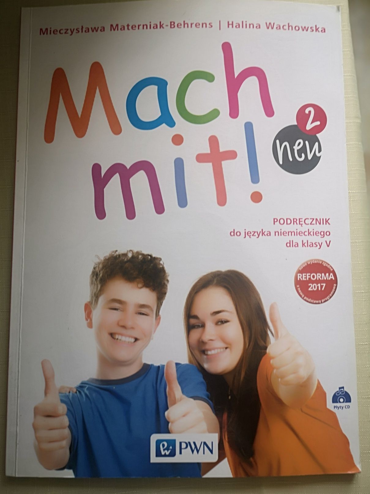 Podręcznik Mach mit! neu 2  kl. V niemiecki