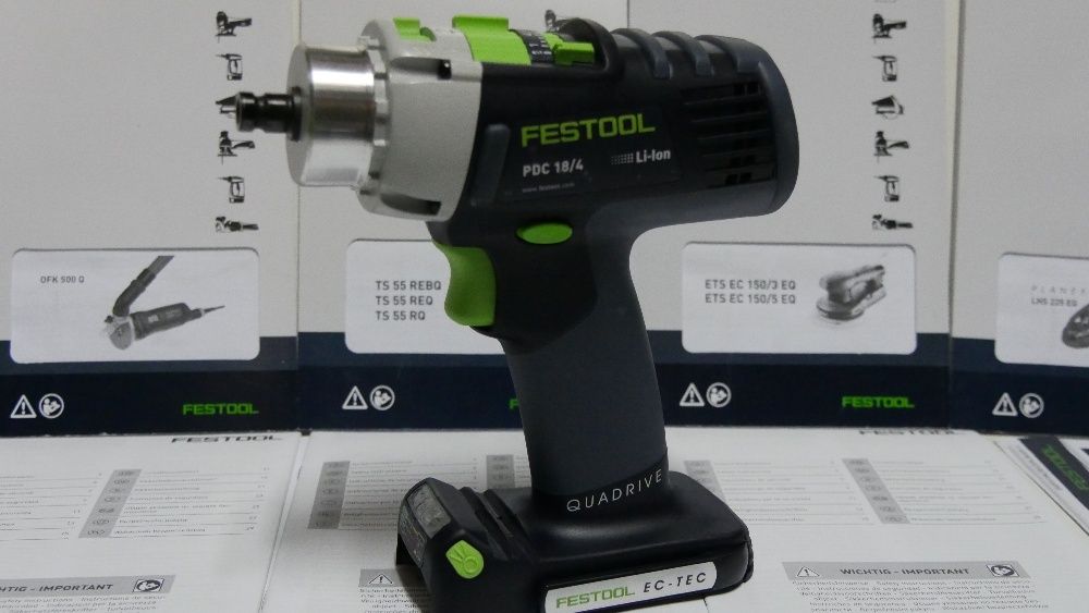 FESTOOL PDC 18/4 wkretarka 4 biegi udarowa bezszczotkowa protool mafel