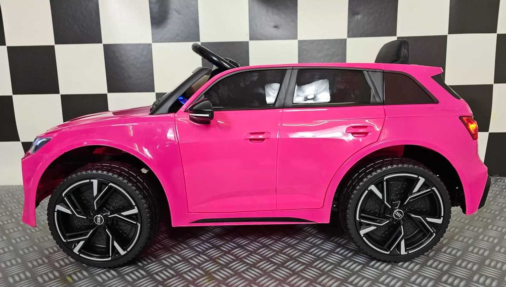 BAWIBUS.PL Auto samochód na akumulator różowe Audi RS6 pojazd