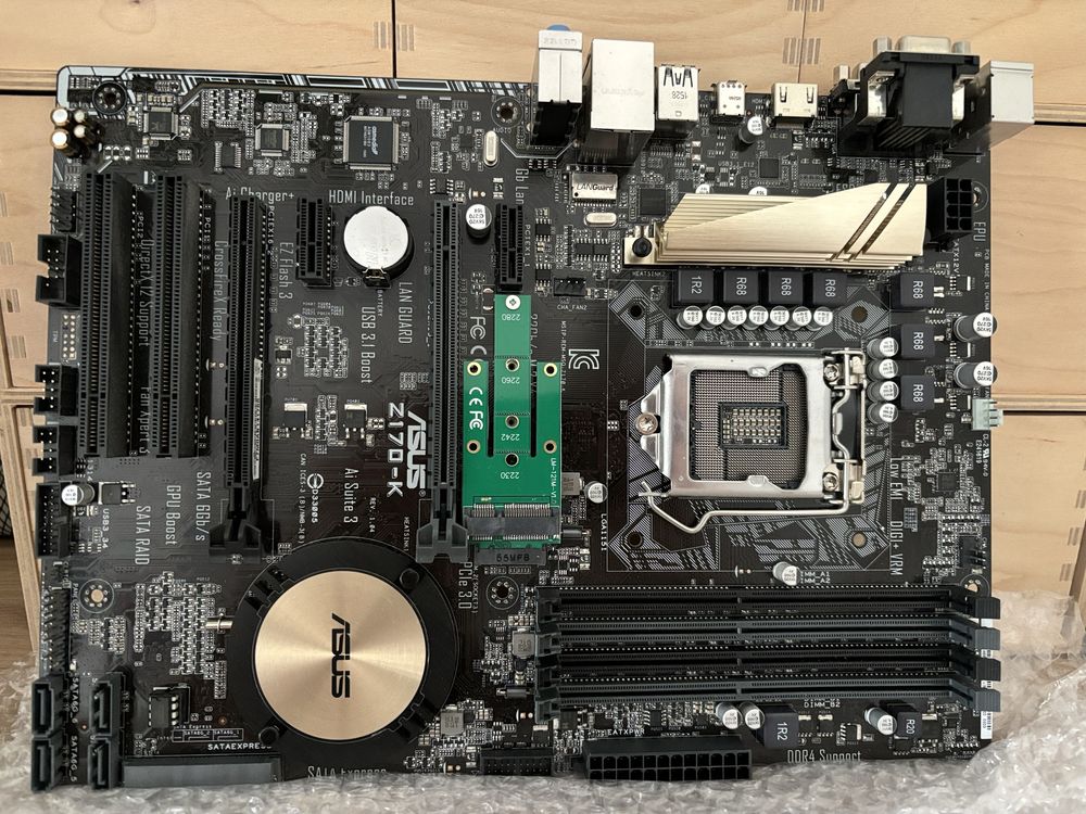 Motherboard ASUS z170-K Intel socket 1151 DDR4 ATX