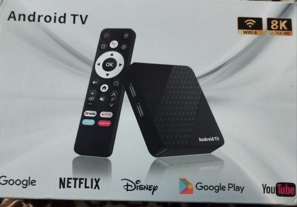 Смарт приставка, тв бокс X10 ATV 8K 4/64