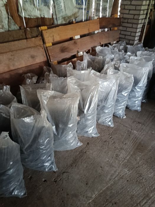 Węgiel + drewno rąbane suche