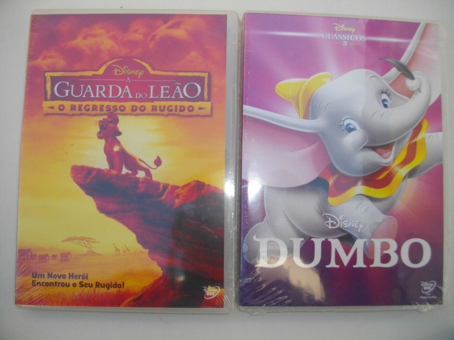 Vários DVDs de Animação novos (10€: cada)