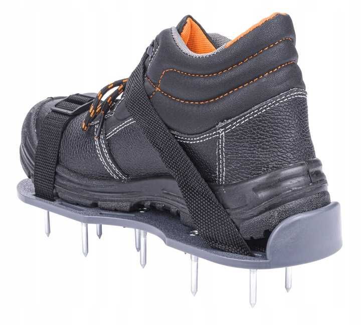 Aerator sandałowy z 26 kolcami buty do aeracji ogrodu nakłuwacz